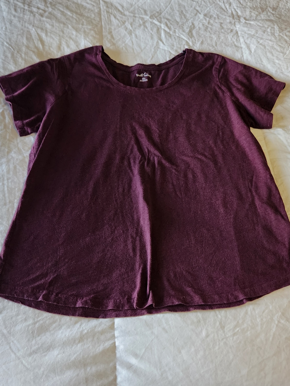 Eddie Bauer Short Sleeve Tee - Plum
